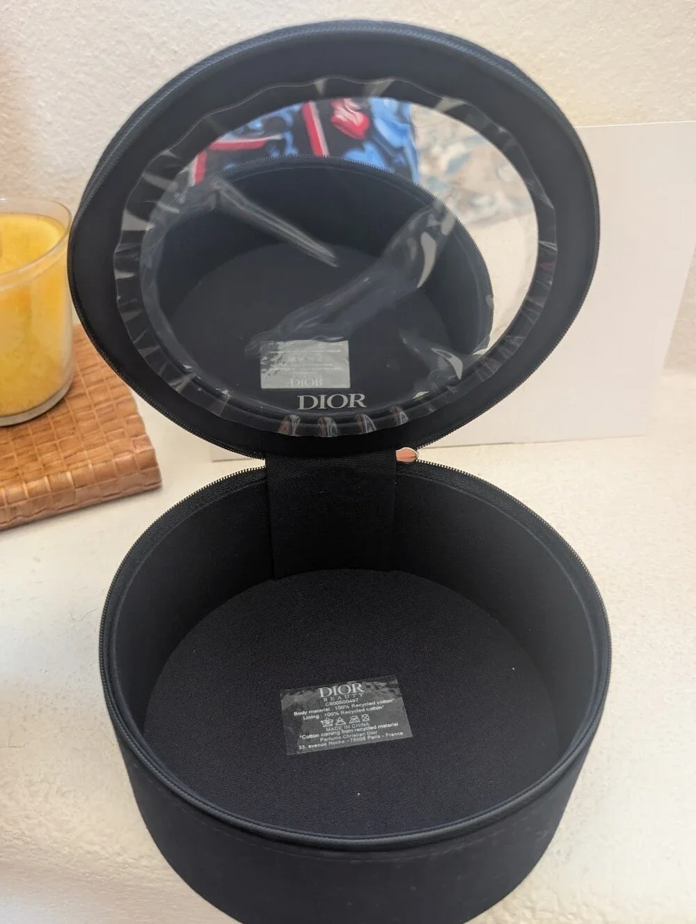 Dior Round Vanity in Navy Blue GWP